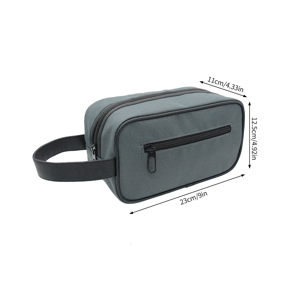 CB062 Wholesale Custom Vegan Waterproof Cosmetic Wrist Bag For Men Supplier
