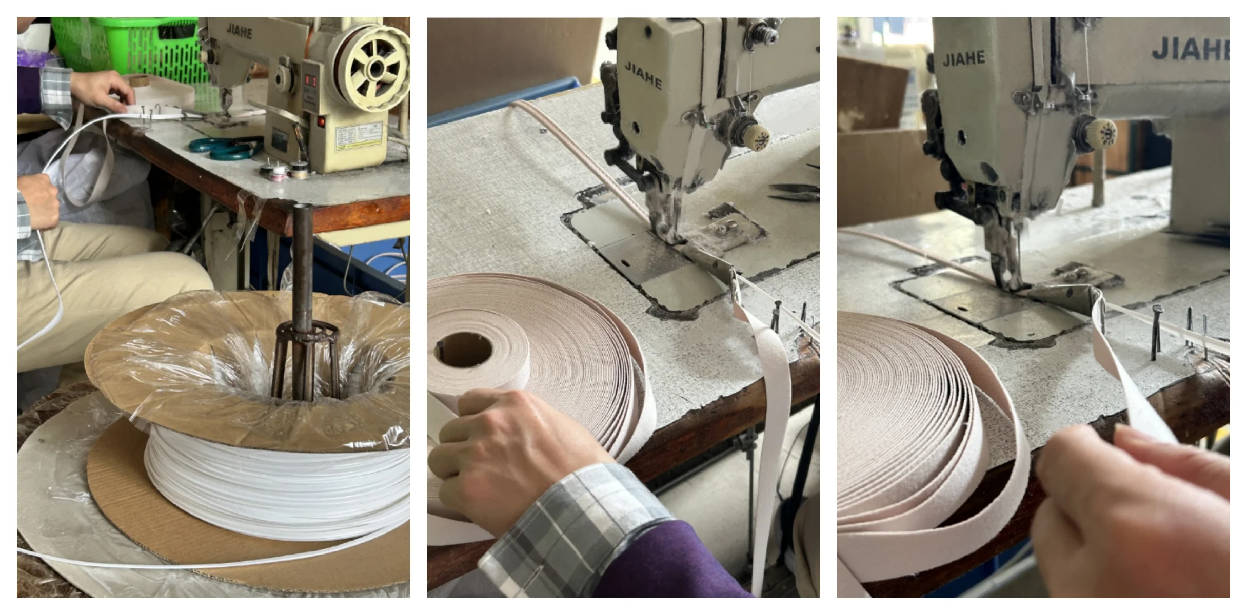 Sew bone strip