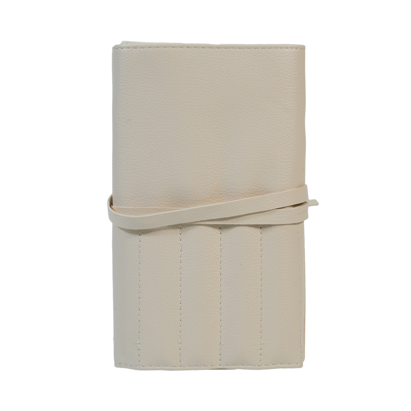 CB005 Custom Premium PU Leather Makeup Brush Roll