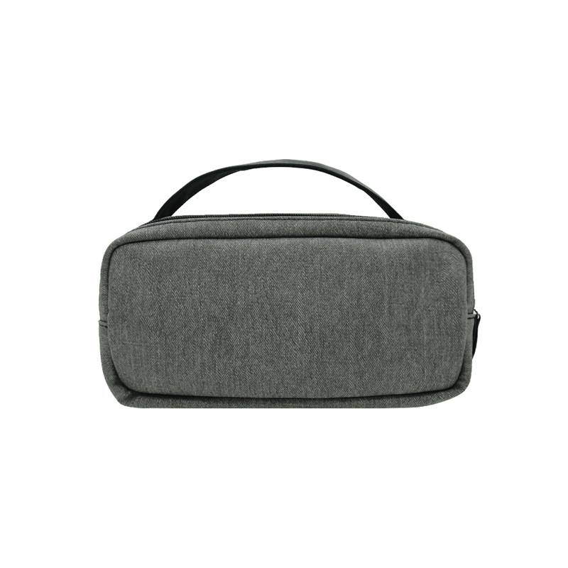 CB061 Leather Waterproof Makeup Bag Cosmetic Handheld Bag For Men Wholesale