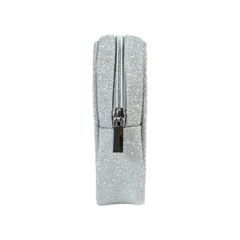 CB008 Custom Glitter Square Makeup Bag Pouch Wholesale