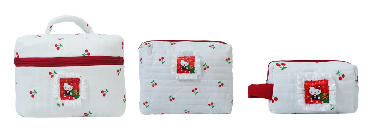 CB048 Custom Cute Cat Makeup Bag Set Manufacturer